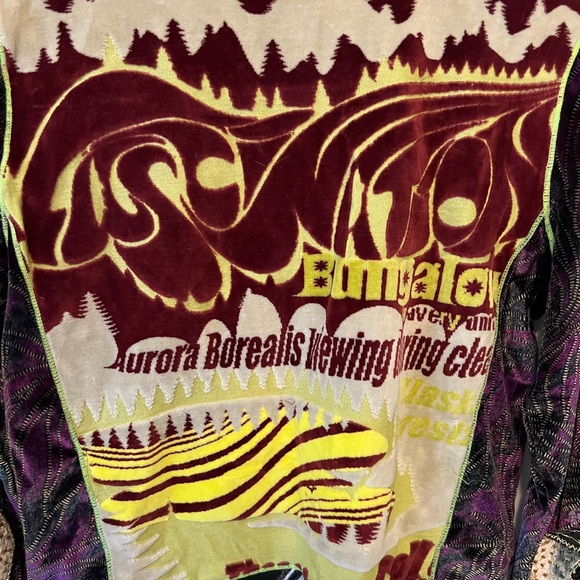 Velvet Custo Barcelona Northern Lights Zip Up Shirt - Picture 6 of 7